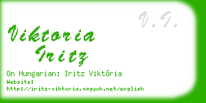 viktoria iritz business card